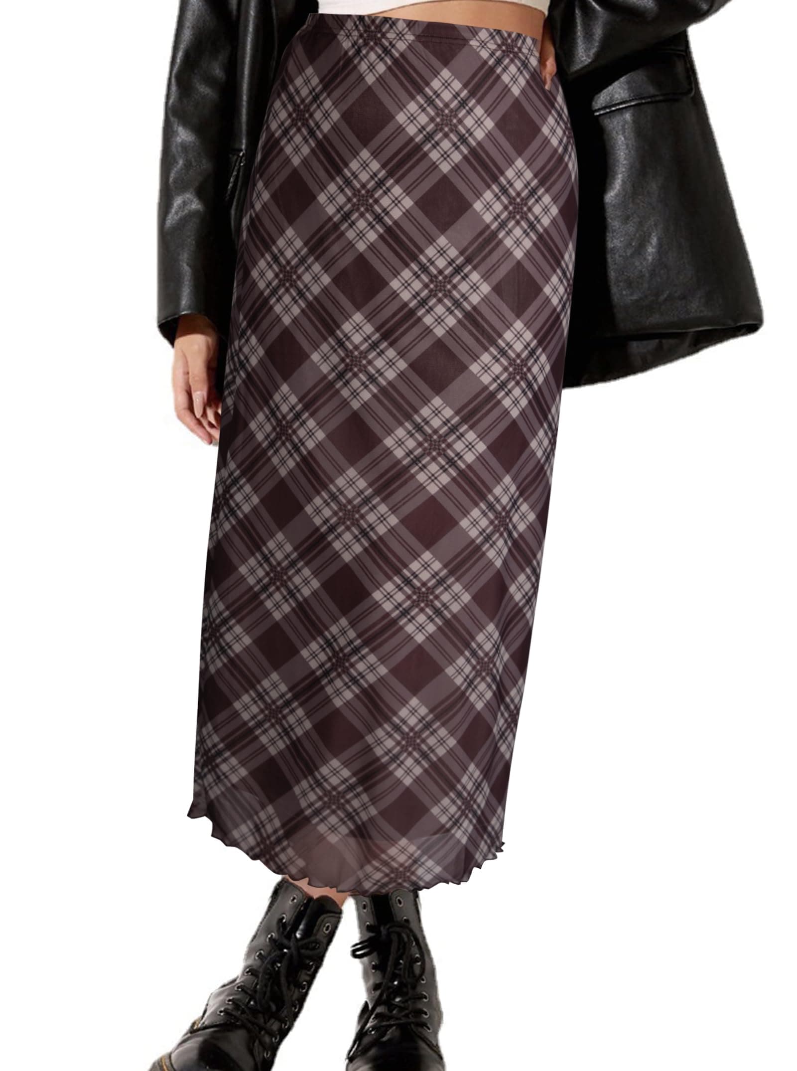 Avanova Bohemian Ditsy Floral Midi Skirt